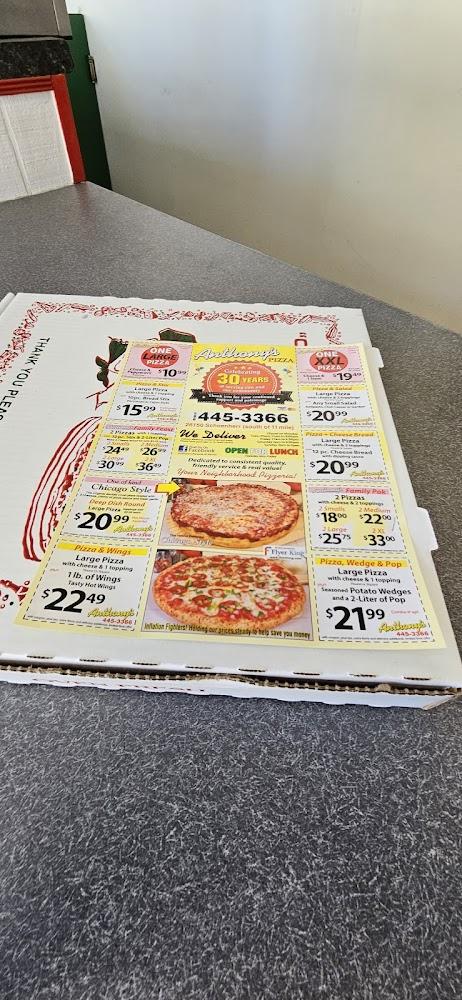 Anthony's Pizzeria Warren Menu image 4